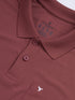 Men Solid Slim Fit Polo T-shirt with MATPIQ