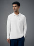 Men Solid Slim Fit Polo T-shirt with MATPIQ