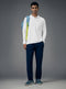 Men Solid Slim Fit Polo T-shirt with MATPIQ