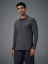 Men Solid Slim Fit Polo T-shirt with MATPIQ