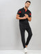 Men Colorblock Slim Fit Polo T-shirt with TECHNO COOL+