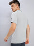 Men Colorblock Slim Fit Polo T-shirt with TECHNO COOL+
