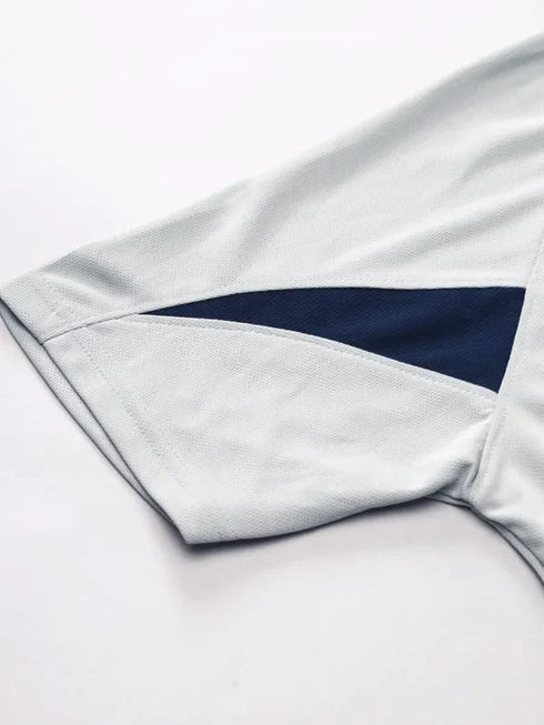 Men Colorblock Slim Fit Polo T-shirt with TECHNO COOL+