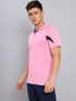 Men Colorblock Slim Fit Polo T-shirt with TECHNO COOL+