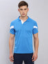 Men Colorblock Slim Fit Polo T-shirt with TECHNO COOL+