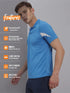 Men Colorblock Slim Fit Polo T-shirt with TECHNO COOL+