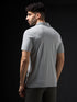 Men Solid Slim Fit Polo T-shirt with COTFLEX