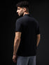 Men Solid Slim Fit Polo T-shirt with COTFLEX