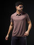 Men Solid Slim Fit Polo T-shirt with COTFLEX