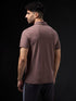 Men Solid Slim Fit Polo T-shirt with COTFLEX