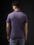 Men Solid Slim Fit Polo T-shirt with COTFLEX