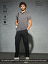 Men Solid Slim Fit Polo T-shirt with COTFLEX