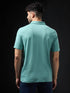 Men Solid Slim Fit Polo T-shirt with COTFLEX