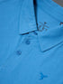 Men Solid Slim Fit Polo T-shirt with COTFLEX