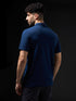 Men Solid Slim Fit Polo T-shirt with COTFLEX