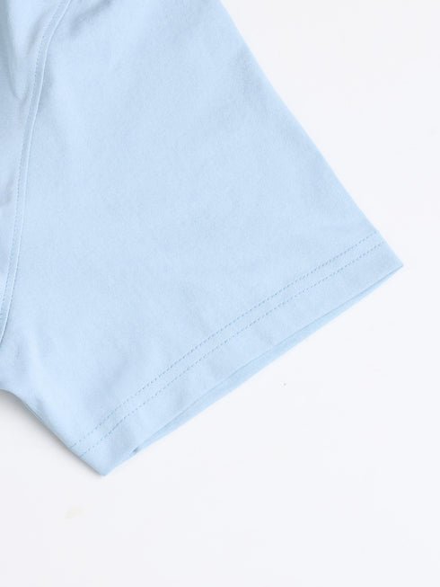 Men Solid Slim Fit Polo T-shirt with COTFLEX