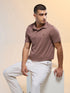 Men Solid Slim Fit Polo T-shirt with COTFLEX