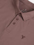 Men Solid Slim Fit Polo T-shirt with COTFLEX