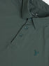 Men Solid Slim Fit Polo T-shirt with COTFLEX