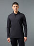 Men Solid Slim Fit Polo T-shirt with COTFLEX