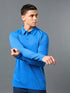 Men Solid Slim Fit Polo T-shirt with COTFLEX