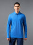 Men Solid Slim Fit Polo T-shirt with COTFLEX