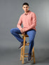 Men Solid Slim Fit Polo T-shirt with COTFLEX