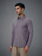 Men Solid Slim Fit Polo T-shirt with COTFLEX
