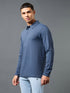 Men Solid Slim Fit Polo T-shirt with COTFLEX