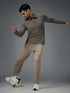 Men Solid Slim Fit Polo T-shirt with COTFLEX