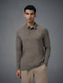Men Solid Slim Fit Polo T-shirt with COTFLEX
