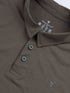 Men Solid Slim Fit Polo T-shirt with COTFLEX