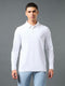Men Solid Slim Fit Polo T-shirt with COTFLEX