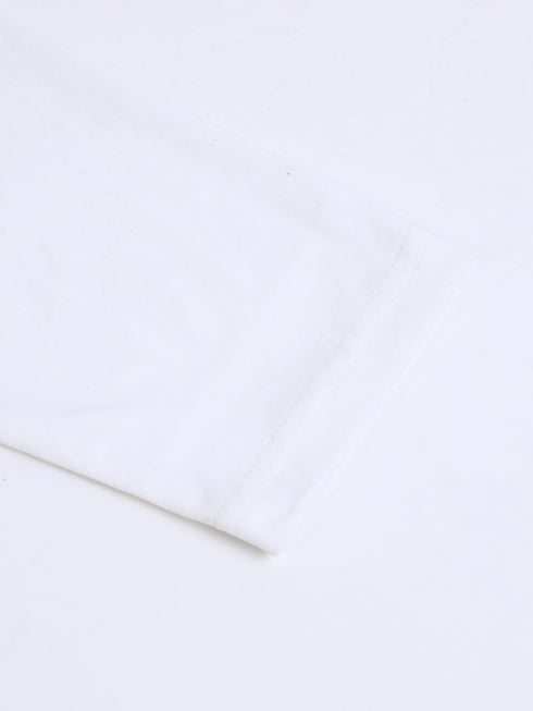 Men Solid Slim Fit Polo T-shirt with COTFLEX