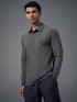 Men Solid Slim Fit Polo T-shirt with COTFLEX