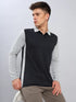 Men Colorblock Slim Fit Polo T-shirt with TECHNO COOL+