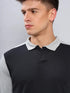 Men Colorblock Slim Fit Polo T-shirt with TECHNO COOL+