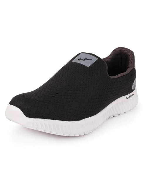 OXYFIT N Black Men's Walking Shoes