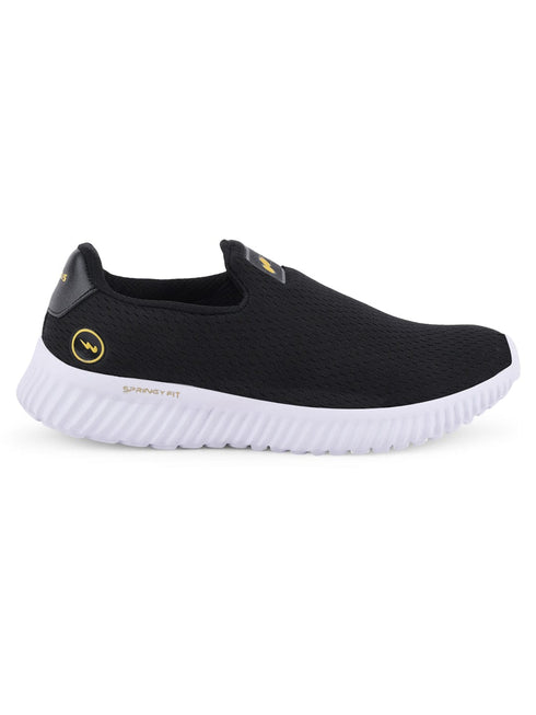 OXYFIT N Black Men's Walking Shoes