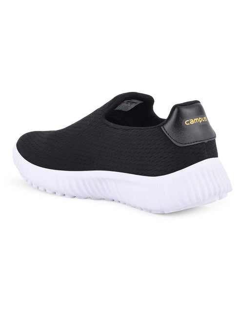 OXYFIT N Black Men's Walking Shoes