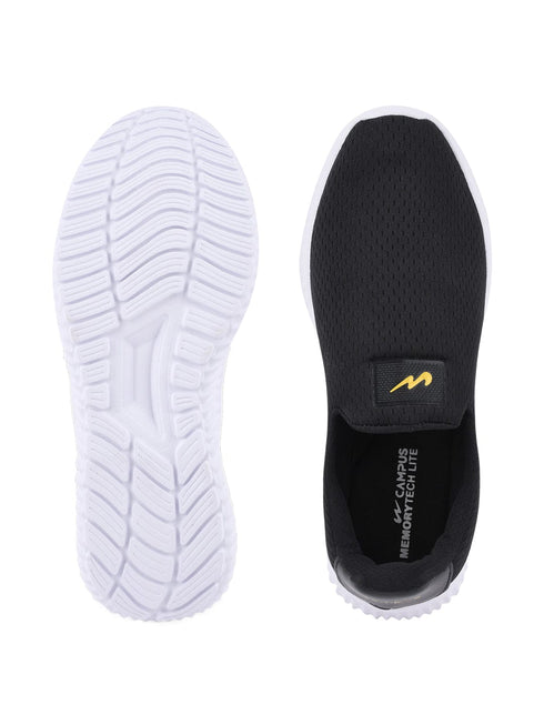 OXYFIT N Black Men's Walking Shoes