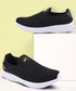 OXYFIT N Black Men's Walking Shoes