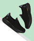OXYFIT N Black Men's Walking Shoes