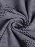 Men Self Design Slim Fit Mock Neck T-shirt with VENTMESH