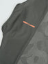 Men Self Design Slim Fit Mock Neck T-shirt with VENTMESH