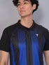Men Printed Slim Fit Polo T-shirt with TECHNO COOL+