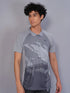 Men Printed Slim Fit Polo T-shirt with TECHNO COOL+