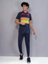 Men Printed Slim Fit Polo T-shirt with TECHNO COOL+