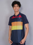 Men Printed Slim Fit Polo T-shirt with TECHNO COOL+
