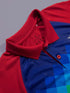 Men Printed Slim Fit Polo T-shirt with TECHNO COOL+